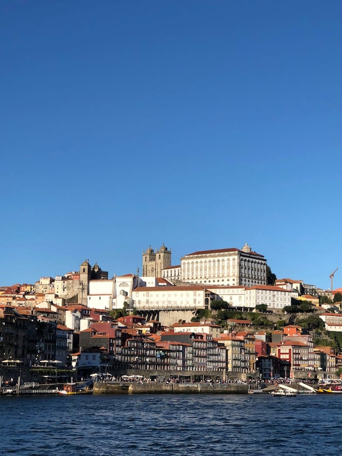 view from douro river six bridges cruise