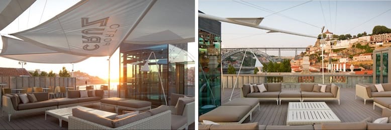 amazing rooftops porto terrace lounge 360