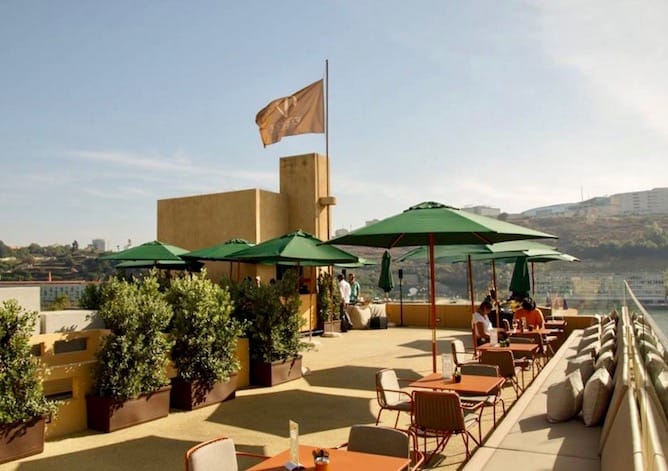 melhores rooftops porto douro lounge