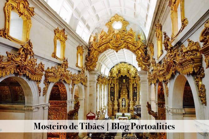 gold leaf church tibaes monastery braga