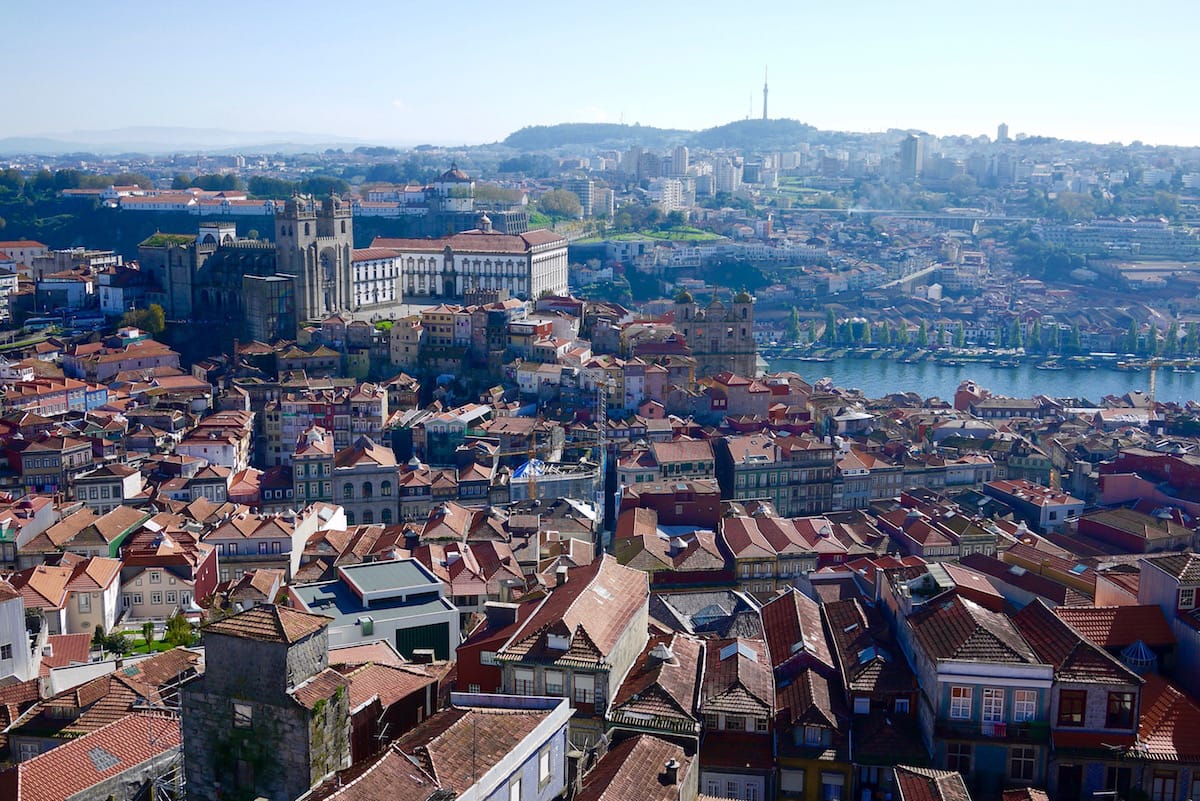 clerigos tower best view porto