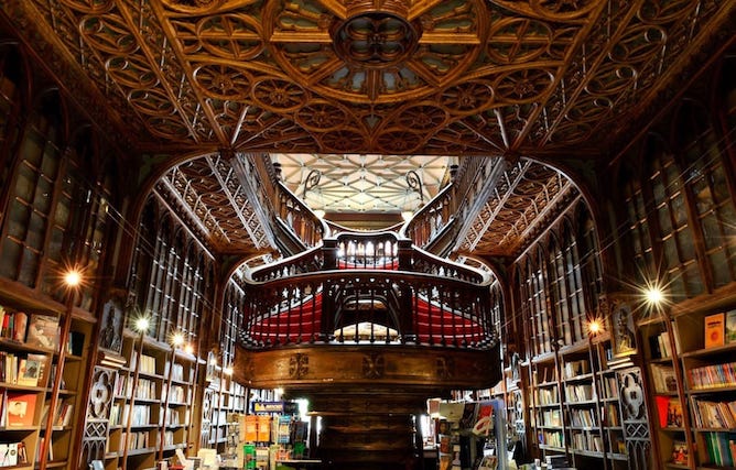 Porto Portugal Library : Livraria Lello Is This The Most Beautiful ...