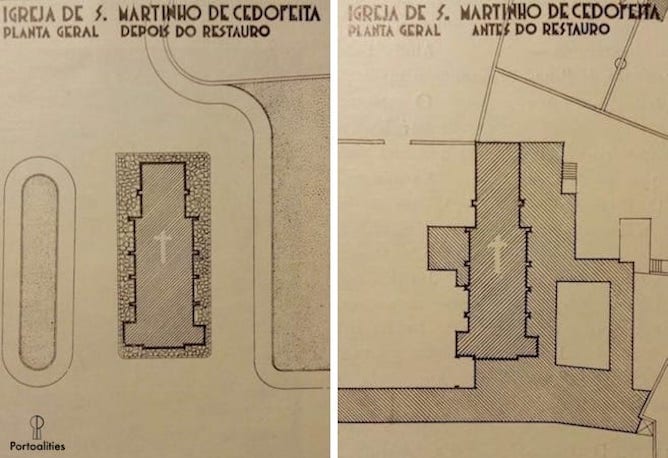 cedofeita church layout