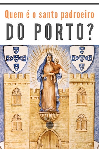 nossa senhora vandoma santa padroeira porto portugal