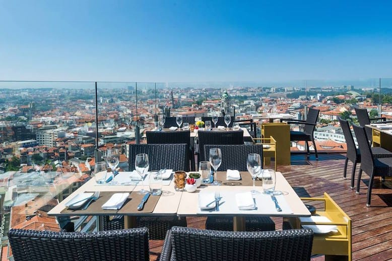 amazing rooftops porto 17 restaurant bar