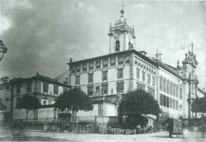 train station sao bento porto old photo