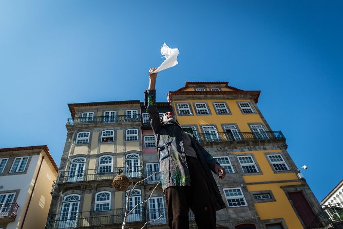 street buskers christmas porto 2018