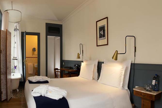 porto as 1829 hotel double bedroom