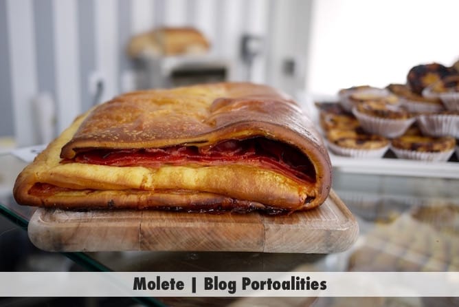 portuguese traditional savoury cake molete porto