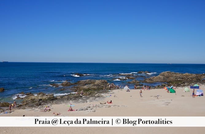 beach leca palmeira matosinhos sea sky people families