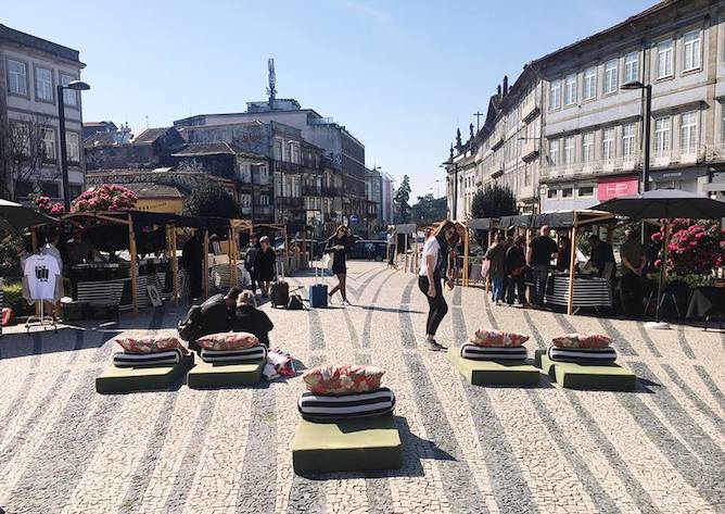 open air market 