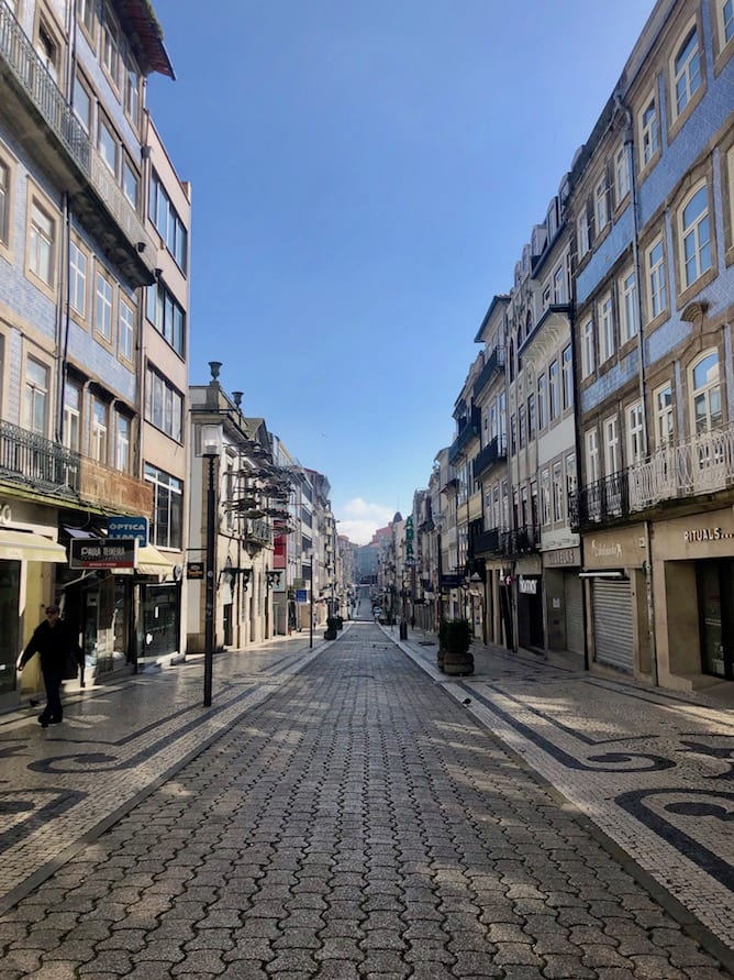 rua santa catarina famous street porto