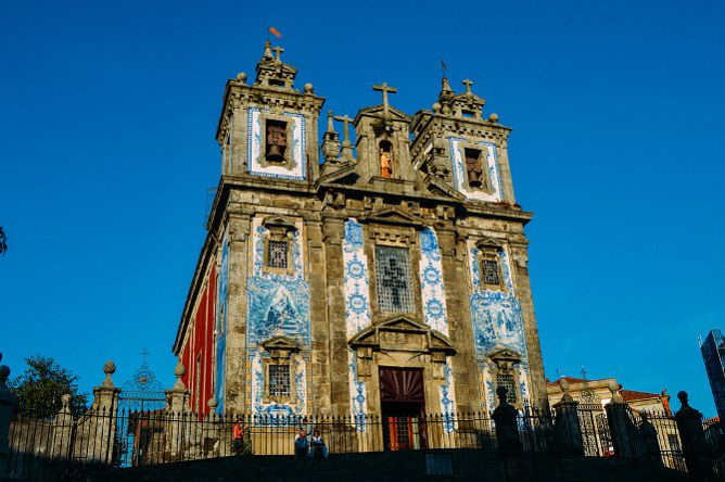 santo ildefonso church exterior porto