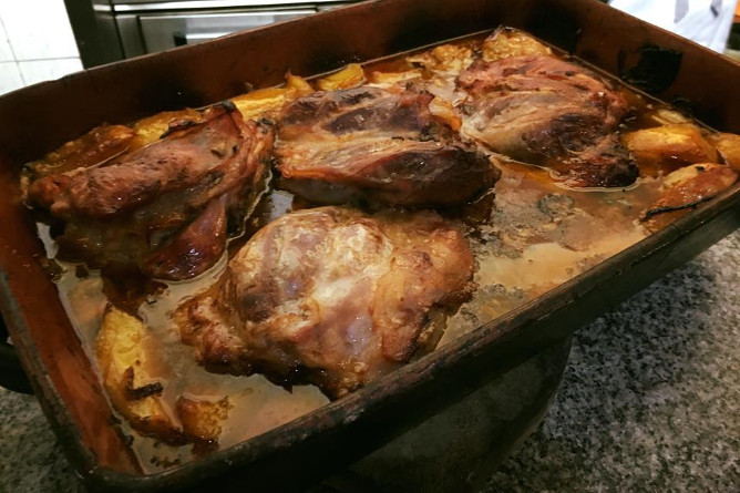 roasted meat cozinha do manel porto