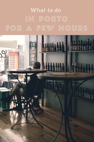 guide activities porto few hours drinking craft beer pub
