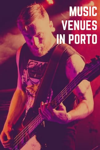 top music venues porto guitar player