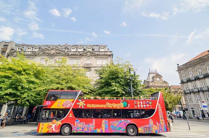 hop on hop off bus porto