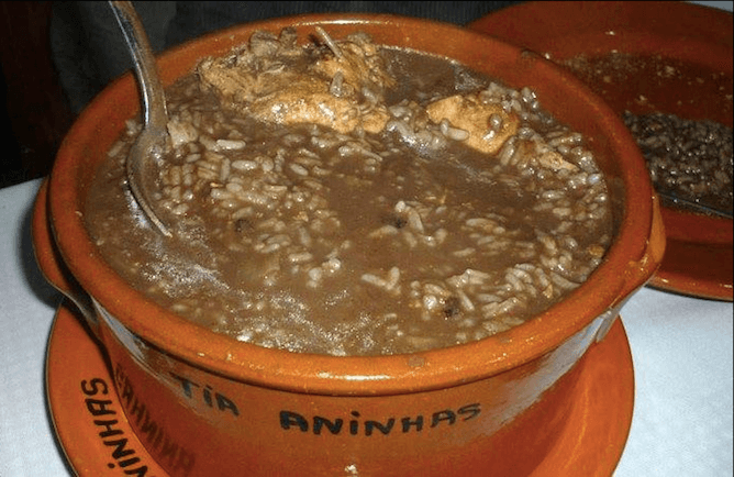 arroz cabidela tia aninhas restaurantes economicos porto