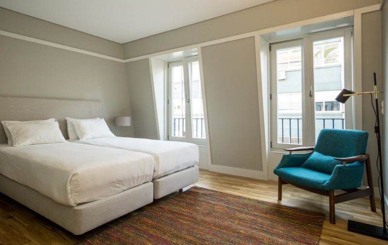 double bedroom vibrant porto apartments