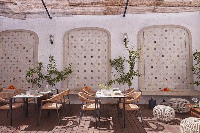 cocorico luxury guest house terrace