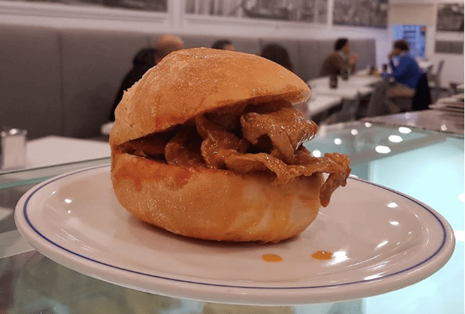 bifanas spicy steak sandwich astro tasca porto