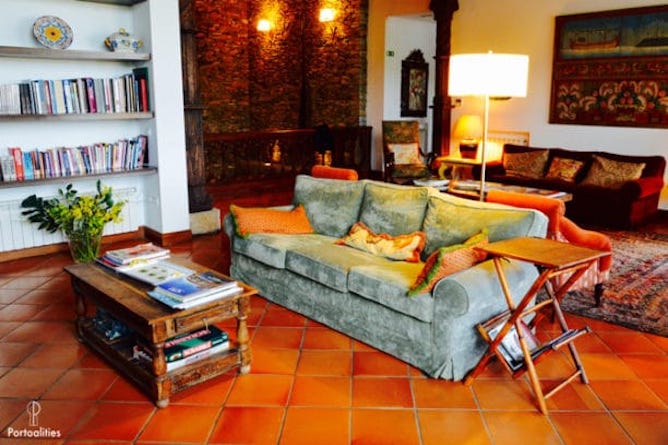 living room quinta portal best hotels douro valley