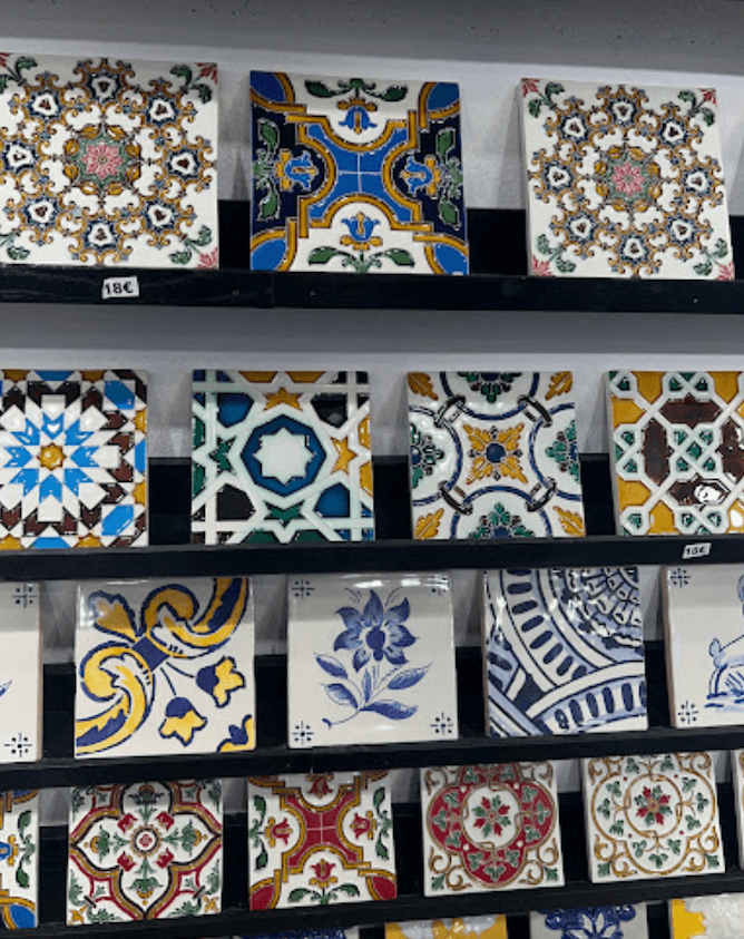 Portuguese azulejo tiles