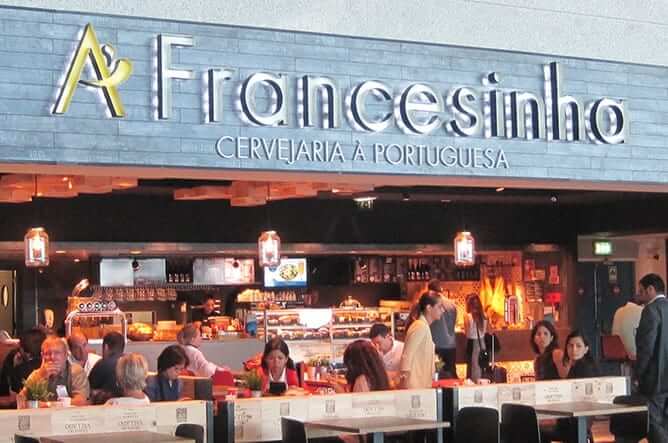 facade francesinha portuguese restaurant