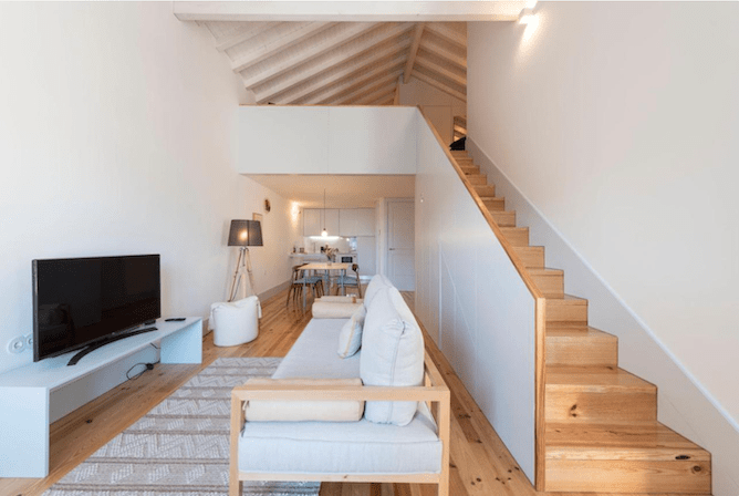 duplex apartment where stay porto