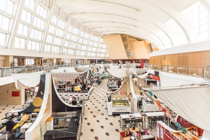 bom sucesso market porto food stalls