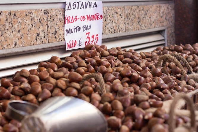 roasted chestnuts porto