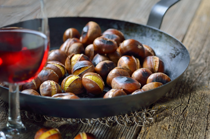 roasted chestnuts